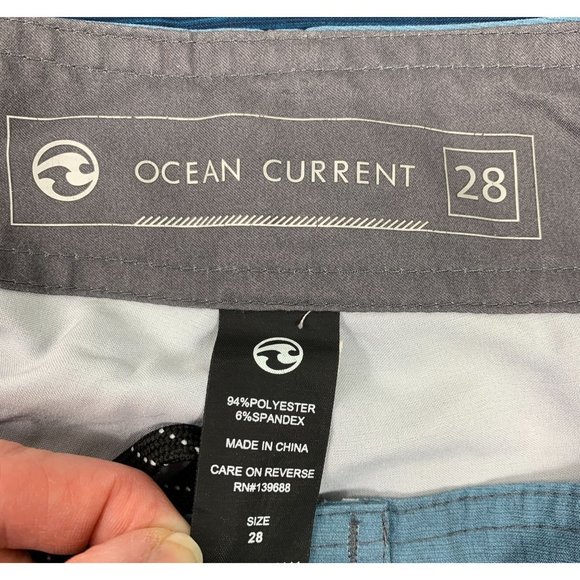 Ocean Current 28 Board Shorts Swim Small 28" X 10" - Picture 4 of 6